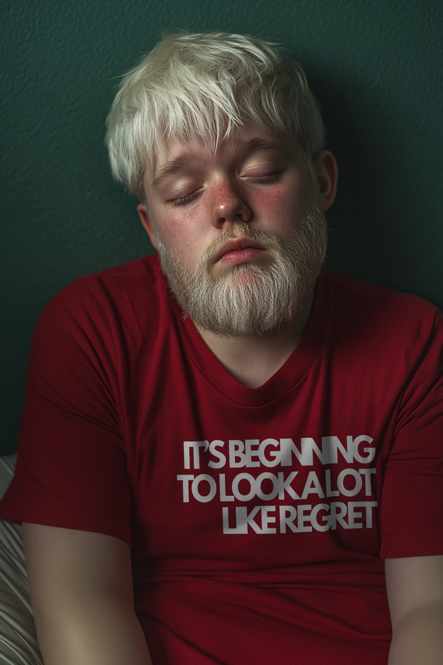 It’s beginning to look a lot like regret. Unisex Heavy Cotton Tee